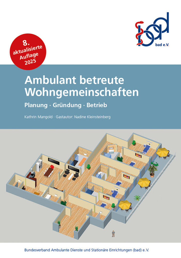 Bild zum Thema der ambulanten betreuten Wohngemeinschaften. Mit Unterstützung bei Planung, Gründung und Betrieb. Geschrieben von Kathrin Mangold und unterstützt von Nadine Kleinsteinberg.