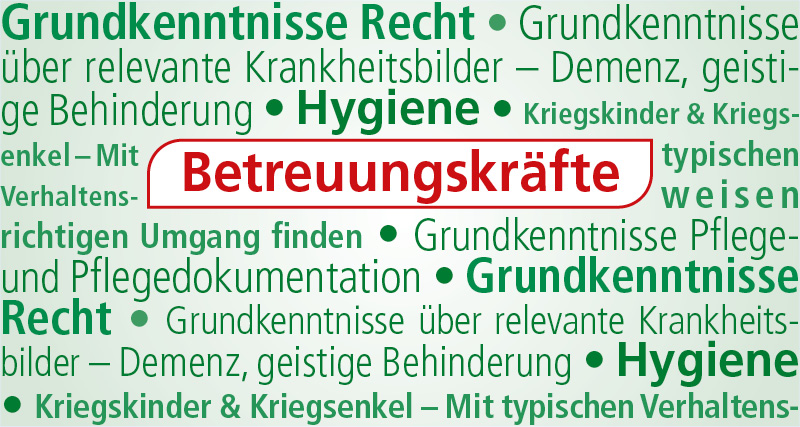 Modul: Kriegskinder & Kriegsenkel - Für typische Verhaltensweisen den richtigen Umgang finden | Betreuungskräfte (Richtlinie § 53b SGB XI) 1